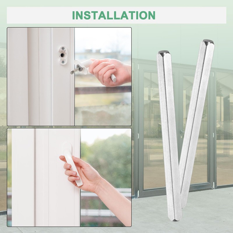 M METERXITY 1-Pack Door Knob Spindle, 4 x 0.3 Inch/