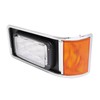 HECASA Left Headlight W/Bezel Compatible with 1990-2017 Mack CH613 SFA