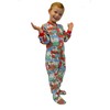 Big Feet Pjs Kids Winter Fun Fleece Boys Footed Pajamas