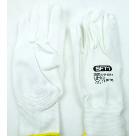 SFT1 Safety Gloves (1 Pair) EN388 White X-Large S751-3335-0-XL