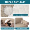Turquoize 100% Waterproof Couch Cover Sofa Covers for 2 Cushion