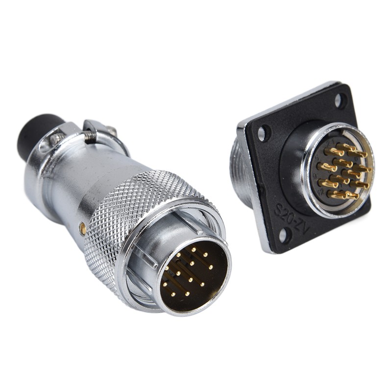Aviation Connector 400V WS20 Aviation Plug Socket Connector Waterproof Power