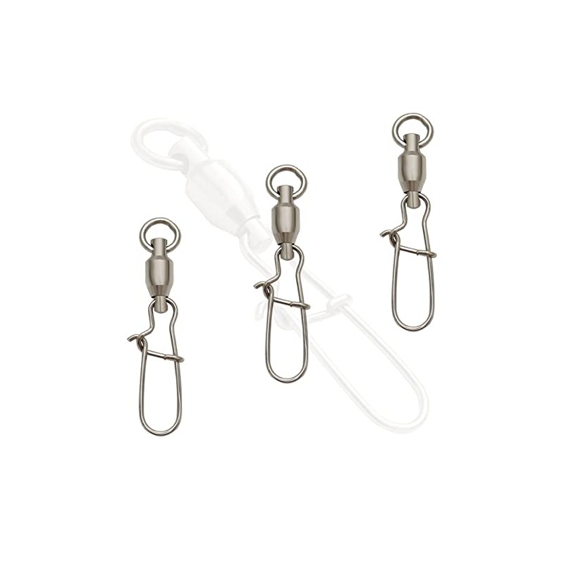 10/20 PCS Size 0#~8# High Strength Ball Bearing Swivel with