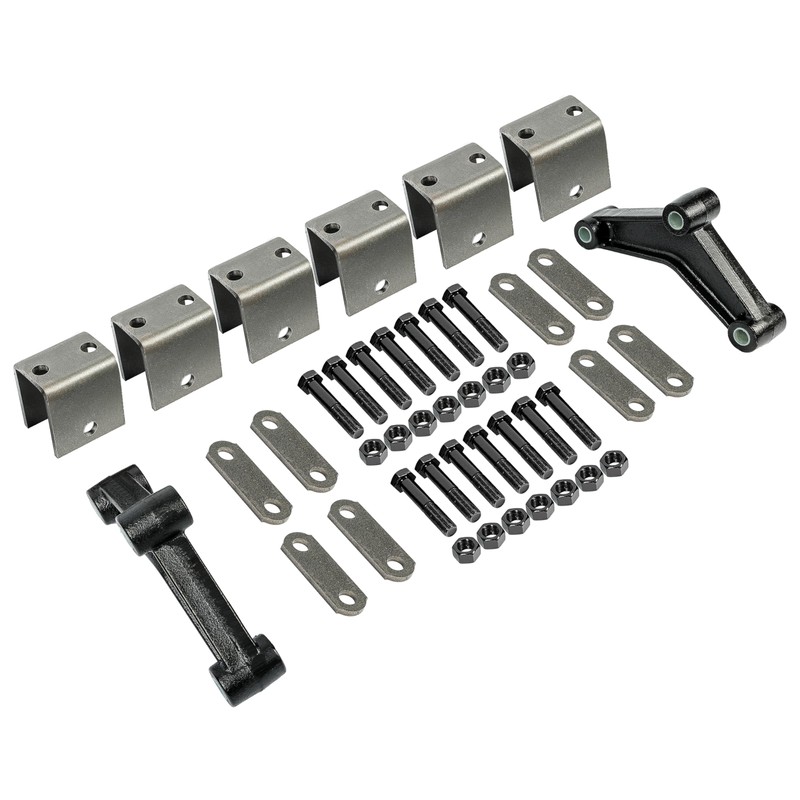 KUAFU Trailer Leaf Spring Hanger Kit for Double Eye Springs(3.5K