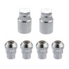 X AUTOHAUX Car Wheel Lock Wheel Nuts Set M12 x