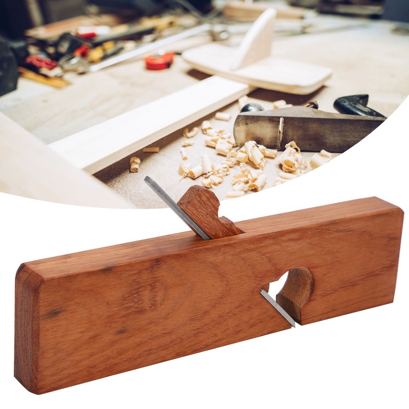 Wood Plane Carpenter Trimming Planer Flat Edge Slotting Hand Woodworking