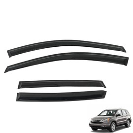 munirater Window Visors Vent Sun Shade Rain Guards Deflector Replacement for 2007 2008 2009 2010 2011 CR-V