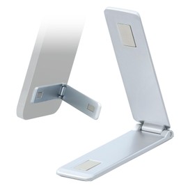 Komo Life Portrait & Horizontal! Smartphone Stand, Hands-Free, Silver, Angle Adjustment, Thin, Stick Type