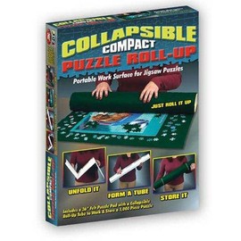 TDC Games Roll Up Jigsaw Puzzle Saver Mat & Tube - 36 in