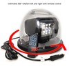 White Handheld Led Search Light 8 Inch 50W 360 Degrees