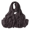 Lina & Lily Luxury Women's Bamboo Viscose Woven Scarf Shawl