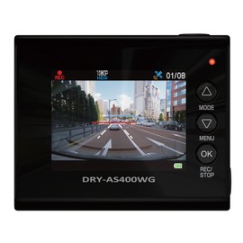 Yupiteru DRY-AS400WGc Dash Camera, 4 Megapixels, GPS Function