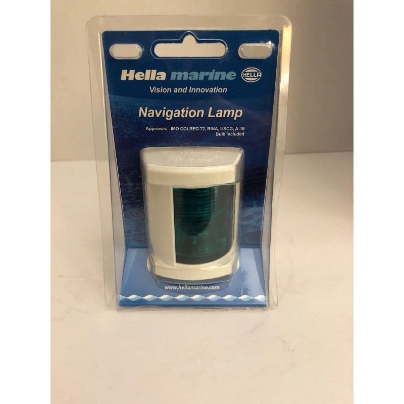 HELLA MARINE 003562125 Starboard Navigation Lamp- Incandescent - 1nm -