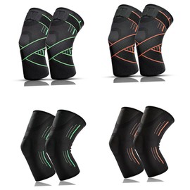 TOVINANNA 2 Pcs Rodilleras Para Gym Mujer Running Knee Brace Knee Brace for Running Basketball Knee Sleeves Knee Brace for Sports Knee Pads Sports Knee Sleeve Fitness Protection Leggings