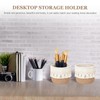 Kotkiddy Set of 2 Makeup Brush Holder, Organiser, Comb Brush,