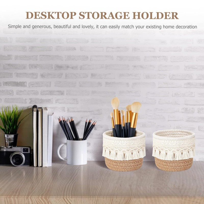 Kotkiddy Set of 2 Makeup Brush Holder, Organiser, Comb Brush,