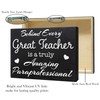 JennyGems Gifts for Paraprofessionals, Paraprofessional Gifts, Meaningful Gift for Paraprofessional,