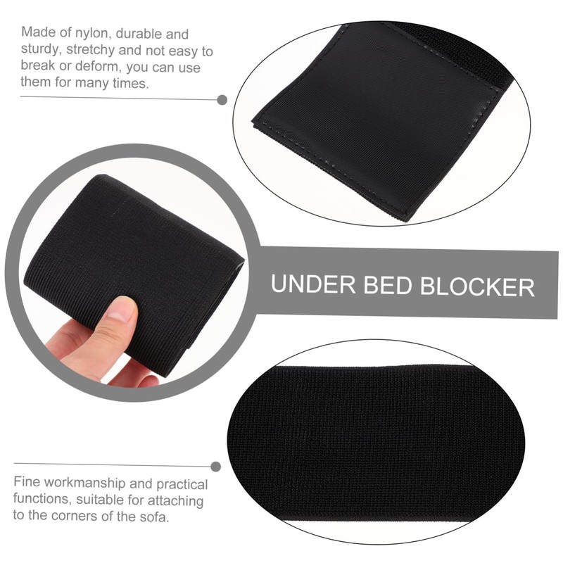ULTECHNOVO Under Sofa Blocker Adjustable Elastic Guard for Pet Barrier