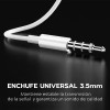 Maíz 3pz Audifonos Alambricos In-ear Jack 3.5mm Manos Libres Pc