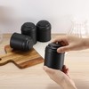 JUXYES 6 Pack Tea Tins Canister with Airtight Double Lids,