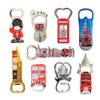 Set of 9 Famous UK England London Icons Bottle Opener