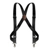 LazarsSpace Hook On Suspenders for Men X Back with 2
