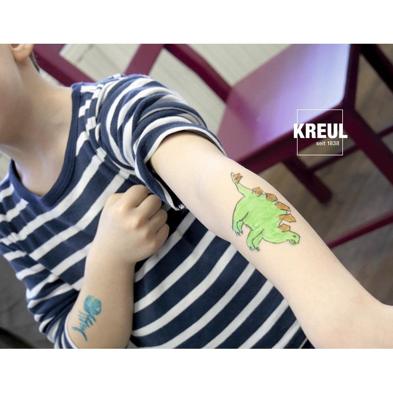 KREUL 62108 Tattoo Pen Purple, Line Width 0.5 - 3