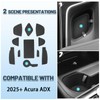 2025 ADX Door Slot Mats,for Acura ADX 2025 Accessories Anti-Slip