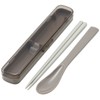 Skater CAC1AAG-A Chopsticks 7.1 inches (18 cm), Spoon and Chopsticks