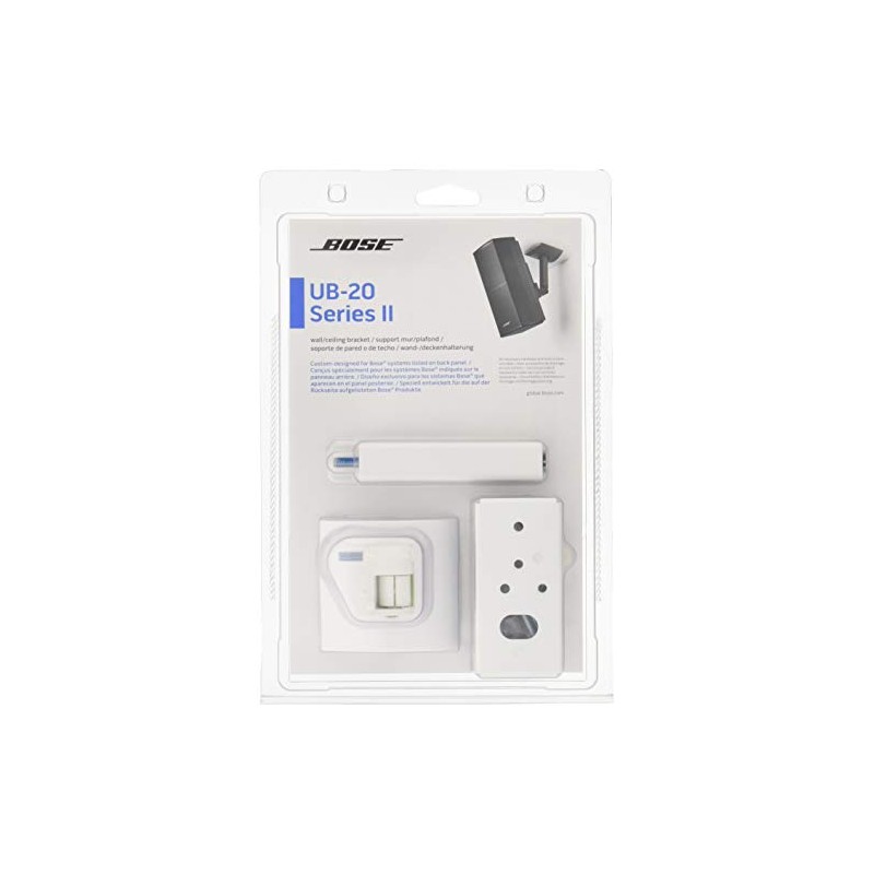 Bose UB-20 Series II wall/ceiling bracket Speaker Bracket, White