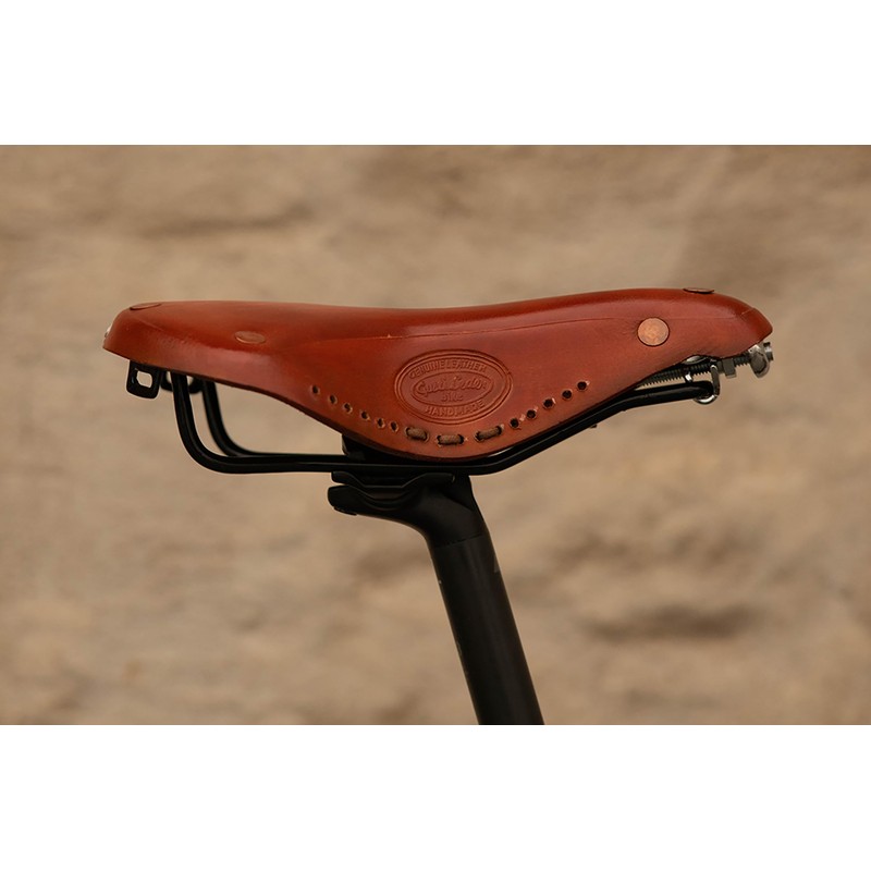 Gusti Eloi M. Genuine Leather Bicycle Saddle Vintage Retro Saddle