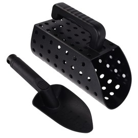 Metal Detecting Shovel, ABS Efficient Lightweight Multi Purpose Sand Sifter for Metal and Mineral Sampling Sand Scoop with All Ages