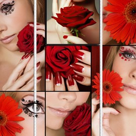 20 pcs Valentine's Eye Face Tattoo Sticker Heart Love Waterproof Tattoo Makeup Transfer Stickers Decal party Festival Women Supply