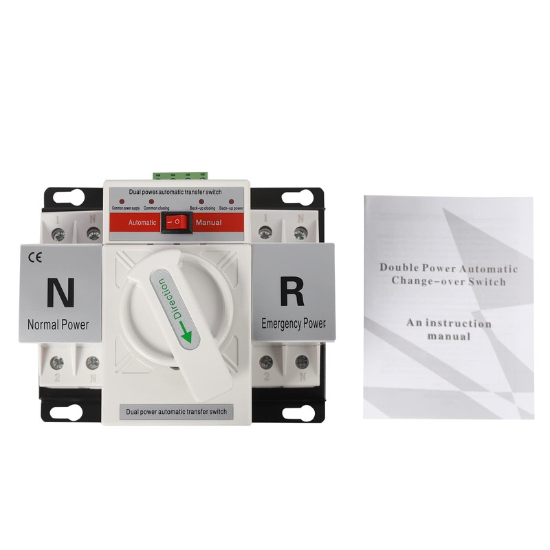 110V 2P 63A Mini Dual Power Automatic Transfer Switch, Generator