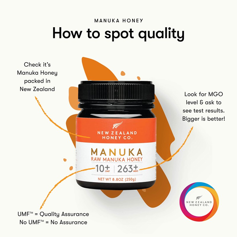 New Zealand Honey Co. Raw Manuka Honey UMF 10+ |