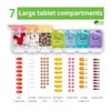 Weekly Pill Boxes 7 Day 2 Times a Day Monday