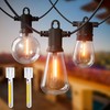 4 Pcs LED Edison Bulb Filament, 1W Bulb Replacement Spare