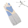 1Pcs Padded Fencing Glove, Washable Fencing Glove, Anti Slip Breathable