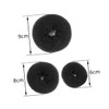 Healvian 3pcs Donut Bun Maker Set Adjustable Hair Styler for