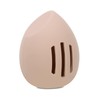 Peboms Makeup Sponge Holder,Double-sided 3-line Vented Silicone Beauty Blender Holder