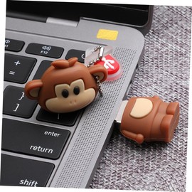 Gatuida 32gb USB Flash Drive Chinese Zodiac Monkey u Disk Memory Stick USB Interface Compact Design for Computers and Tablets