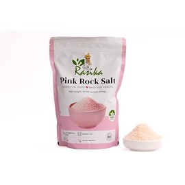 Rasika Pink Rock Salt – 100% Pure Himalayan Salt, Fine Grain, Organic, 4.4lbs (2kg) Pouch | Mineral-Rich, Natural Crystal Salt for Cooking, Detox & Wellness