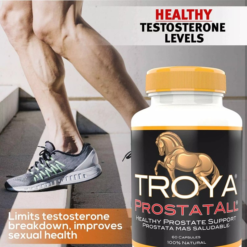 Troya Prostatall PROSTATE HEALTH salud para próstata *Saw Palmetto Plus*