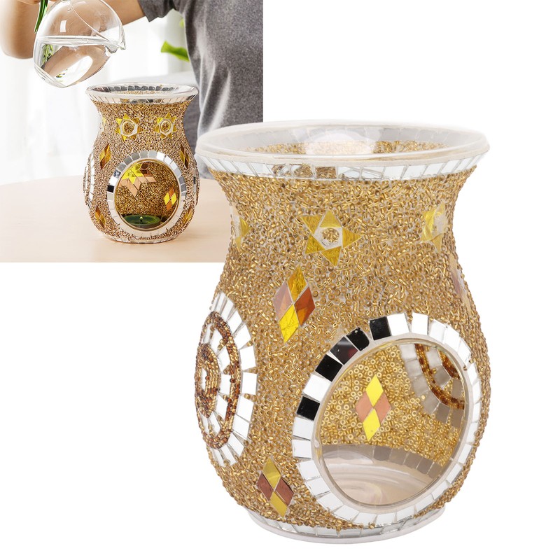 Fragrance Candle Holder Essential Oil Tealight Candle Burning Holder Home