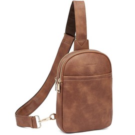 CORALDAISY Large Crossbody Bags for Women travel Sling Bag Leather Cross body Purse Big Purses for Women