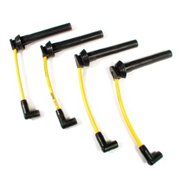 ACCEL 7964Y Thundersport 8mm Custom Fit Spark Plug Wires YELLOW