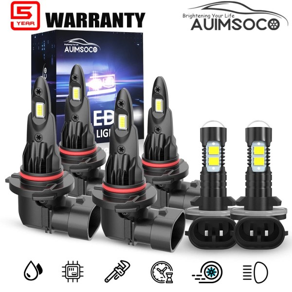 AUIMSOCO Para For GMC Sonoma Cab Pickup 1998-2004 6x LED