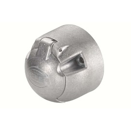 HELLA 8JB 001 941-041 Socket - 7-pin connector - Plug: Blade Terminal - Metal Housing - DIN / ISO: 1724