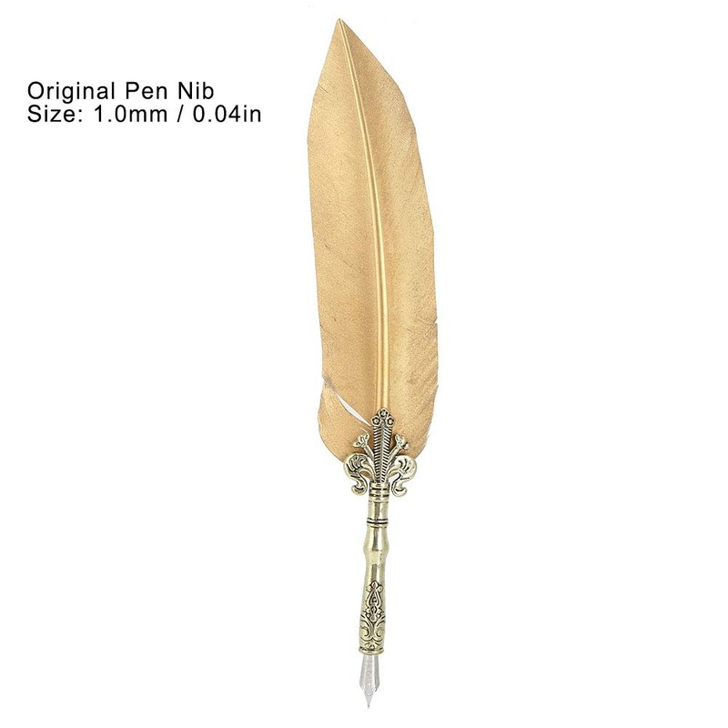 Pen Set, European Style Dip Pen Vintage Calligraphy Quill for
