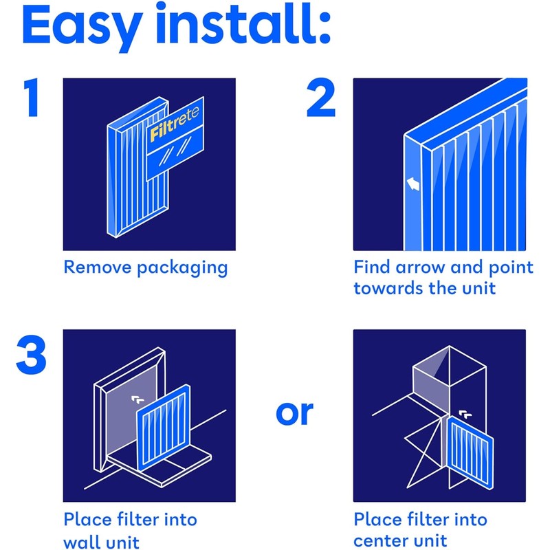 Filtrete 20x25x1 AC Furnace Air Filter, MERV 11, MPR 1000,